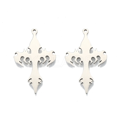 Non-Tarnish 201 Stainless Steel Pendants STAS-N098-106P-1