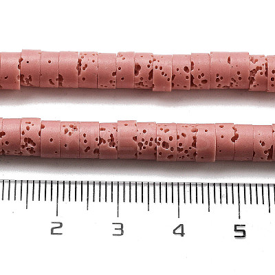 Natural Lava Rock Dyed Beads Strands G-K375-G09-01-1