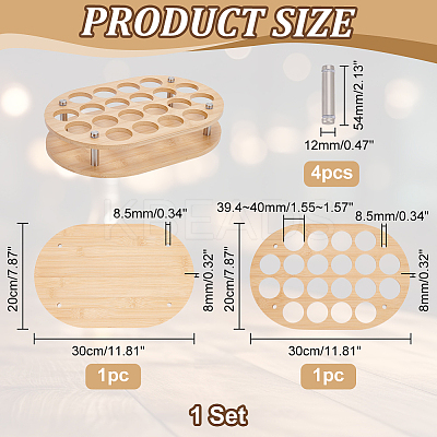 Bamboo Holders DIY-WH0430-714E-1