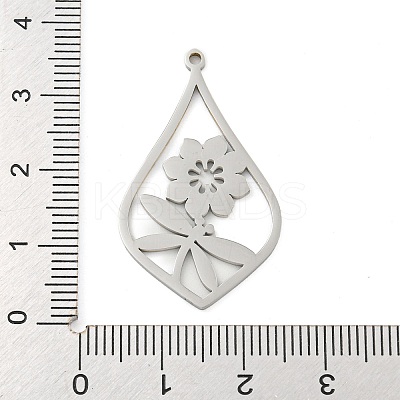 Non-Tarnish 304 Stainless Steel Pendants STAS-Z076-10P-1