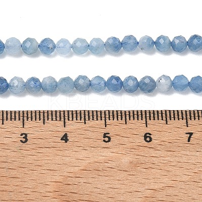 Natural Devil Blue Aquamarine Beads Strands LS-G-P629-A03-03-1