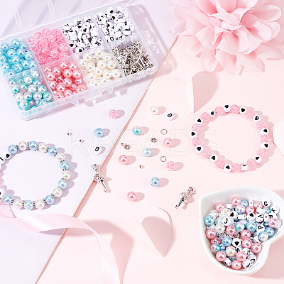 DIY Imitation Pearl Bracelet Making Kits DIY-PH0008-83-1