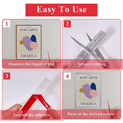 PVC Self-Adhesive Flexible Molding Trim AJEW-WH0542-005A-1