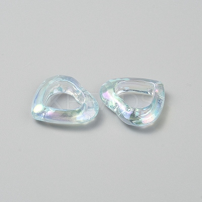 Plating Acrylic Beads MACR-WH0010-20A-01-1
