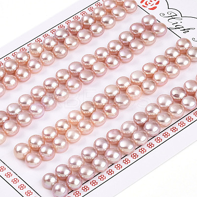 Grade 3A Natural Cultured Freshwater Pearl Beads PEAR-N018-3A-6065C-1