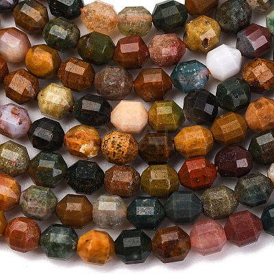 Natural Ocean Jasper Beads Strands G-A260-A30-01-1