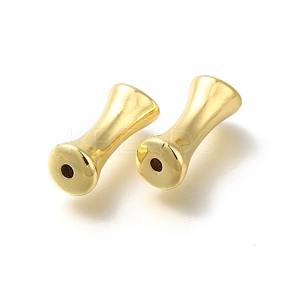 Rack Plating Brass Tube Beads KK-Z086-40G-1