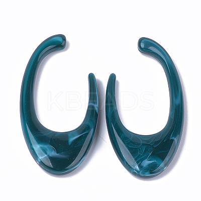 Acrylic Beads OACR-T008-03J-1