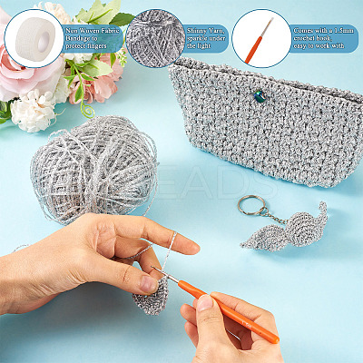 1 Bundle Polyester Yarn DIY-MB0003-07B-1