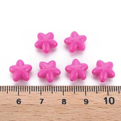 Opaque Acrylic Beads MACR-S373-26-A01-1