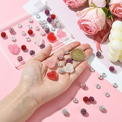 DIY Valentine's Day Bracelets Making Kits DIY-YW0012-60-1