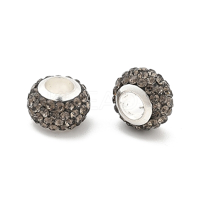 Rondelle Polymer Clay European Beads FIND-U001-01E-1