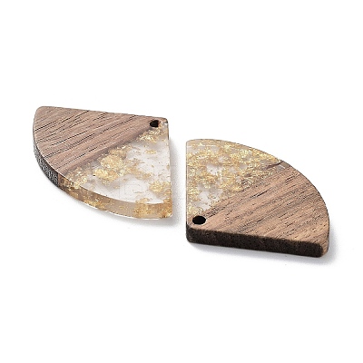 Wood and Resin Pendants FIND-Z022-01B-1