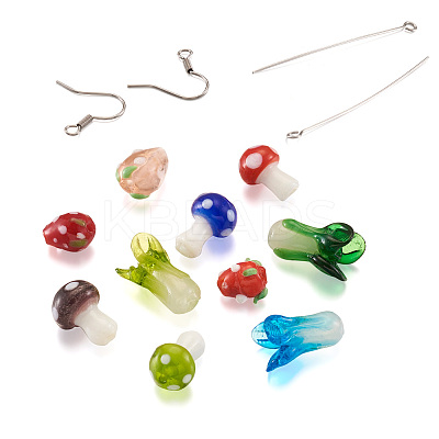 DIY Dangle Earring Making Kits DIY-CW0001-11-1
