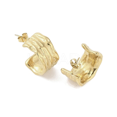 316 Surgical Stainless Steel Stud Earrings for Women LS-STAS-B063-01G-03-1
