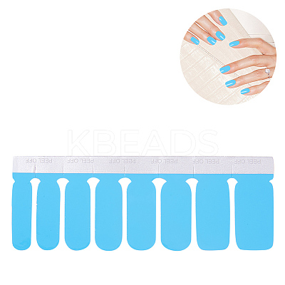 Solid Color Full Cover Best Nail Stickers MRMJ-T039-01I-1