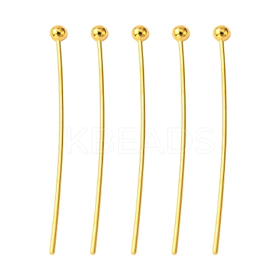 Brass Ball Head pins X-KK-R020-06G-1