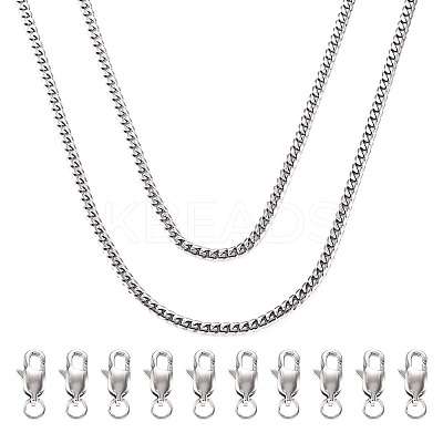 DIY Chain Bracelet Necklace Making Kit STAS-YS0001-01-1