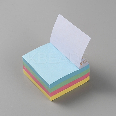 400 Sheets 4 Colors Paper Sticky Note Pads DIY-WH0453-99-1