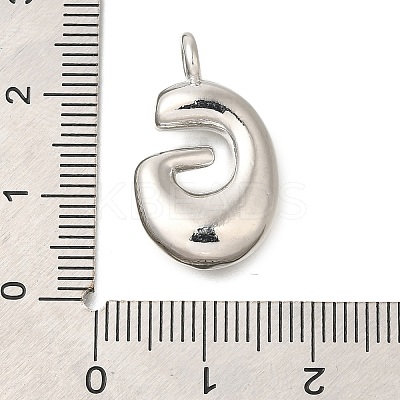 Rack Plating Brass Pendants KK-I722-01P-G-1
