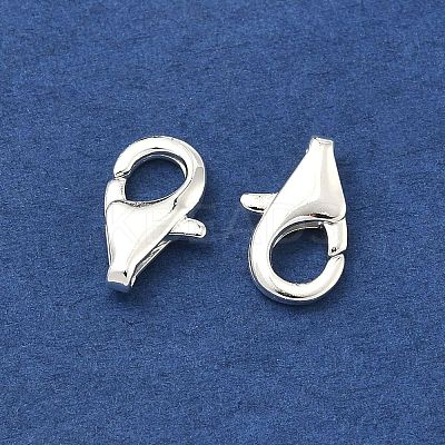 Brass Lobster Claw Clasps KK-G557-06A-S-1