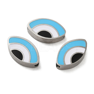 304 Stainless Steel Beads STAS-C074-09P-02-1
