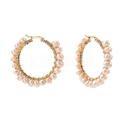 304 Stainless Steel Hoop Earrings EJEW-JE04202-03-1