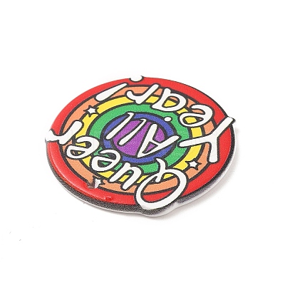 Pride Acrylic Pendants OACR-H024-01-1