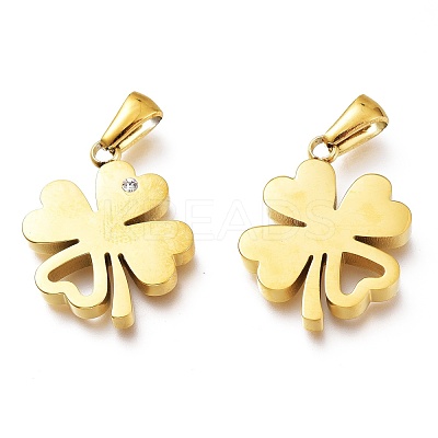 Ion Plating(IP) 304 Stainless Steel Pendants STAS-A047-03G-1