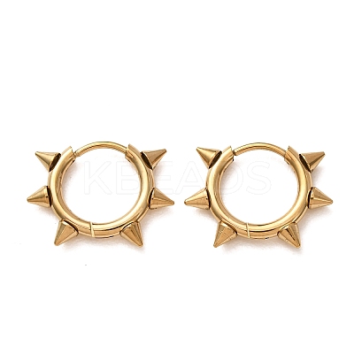 201 Stainless Steel Hoop Earrings for Women SA-CBA8B85-15G-1