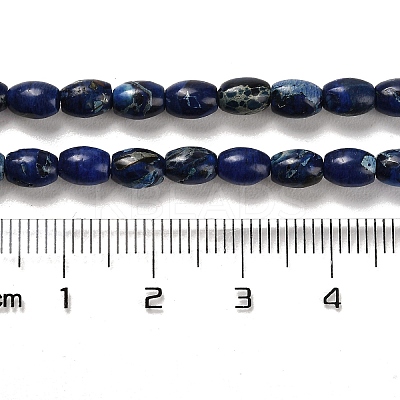 Synthetic Regalite/Imperial Jasper/Sea Sediment Jasper Beads Strands G-F765-J04-01-1