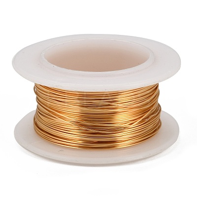 Round Copper Jewelry Wire CWIR-I002-0.6mm-G-NR-1