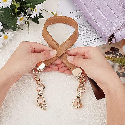 Imitation Leather Bag Handles FIND-WH0070-08C-1