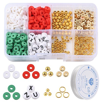 Christmas Theme DIY Bracelet Making Kit DIY-YW0007-03-1