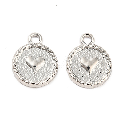 Rack Plating Alloy Pendants PALLOY-D023-21P-1