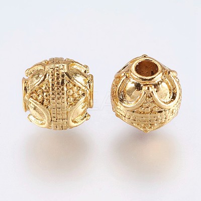 Alloy Beads PALLOY-F204-01G-1
