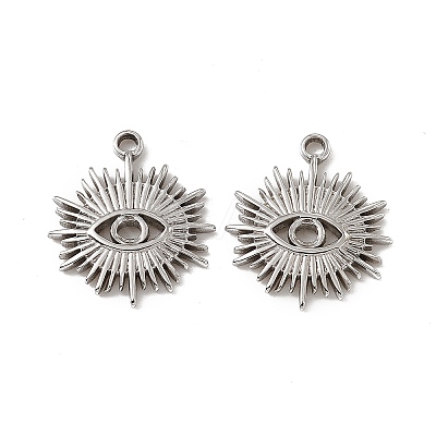 Non-Tarnish 201 Stainless Steel Charms STAS-J401-VC549-1