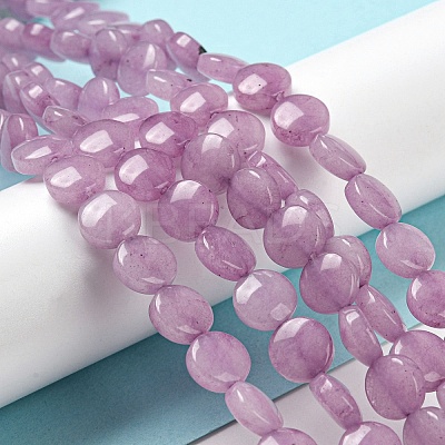Natural White Jade Beads Strands G-M420-F02-03-1