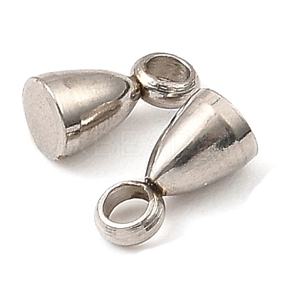 Non-Tarnish 201 Stainless Steel Tail Chain Drop Charms STAS-D061-04D-P-1