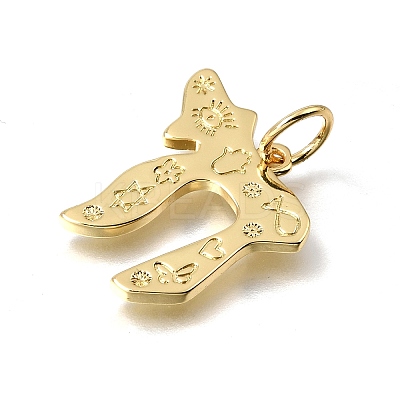 Brass Pendants KK-C262-23G-1