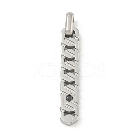 304 Stainless Steel Pendants STAS-F307-04P-1