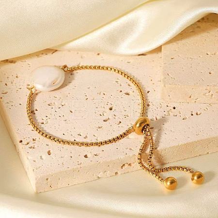 Fashion Stainless Steel Boston Link Chains Slider Bracelets LS-EE0272-1