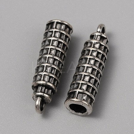 Tibetan Style Alloy Pendants FIND-CJC0018-18AS-1