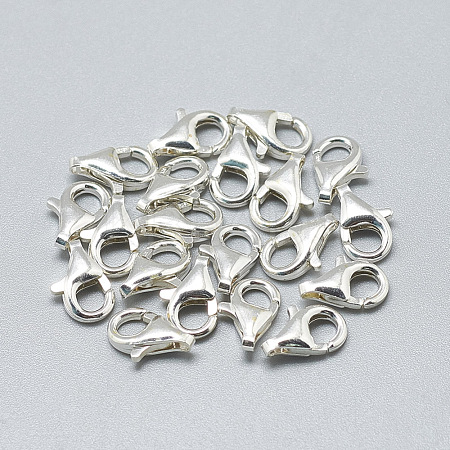 925 Sterling Silver Lobster Claw Clasps STER-T002-226S-1