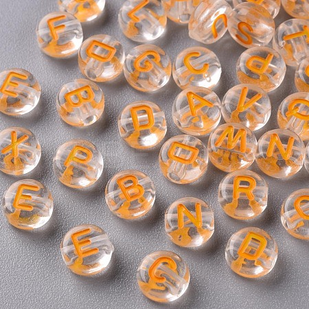 Transparent Clear Acrylic Beads MACR-N008-44A-1