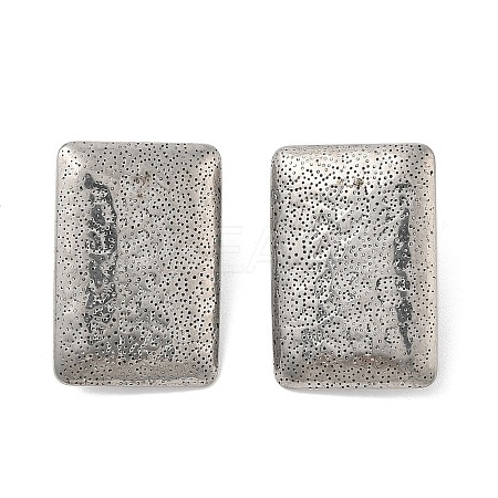 304 Stainless Steel Stud Earrings Findings EJEW-R151-01P-06-1