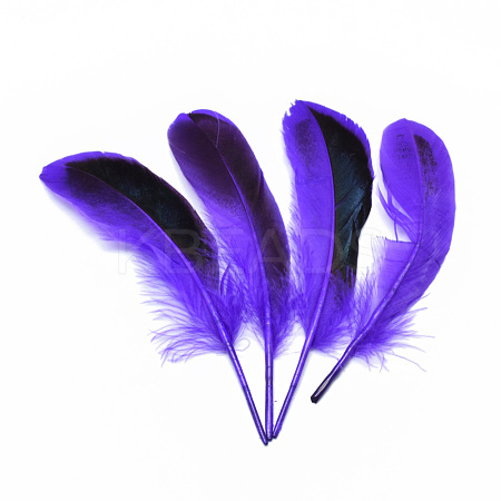 Wholesale Feather Costume Accessories, Dyed, Mauve, 115~160x20~35mm ...