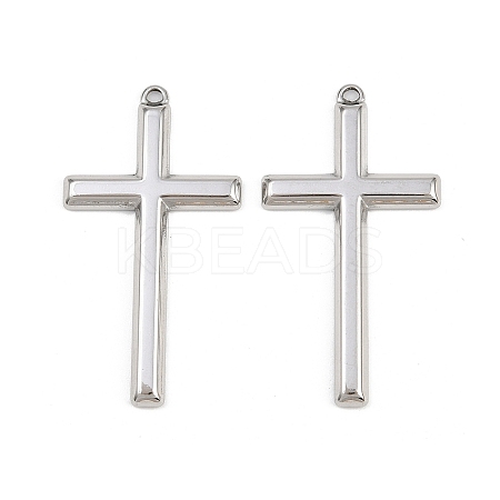 304 Stainless Steel Pendants STAS-L303-28P-03-1