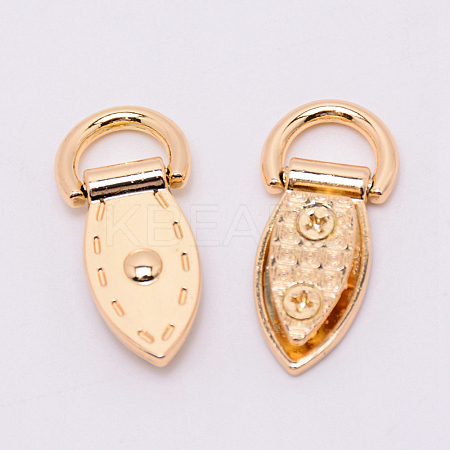 Zinc Alloy Buckle PALLOY-WH0079-09LG-RS-1