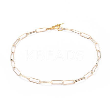 Chain Necklaces NJEW-JN02759-02-1